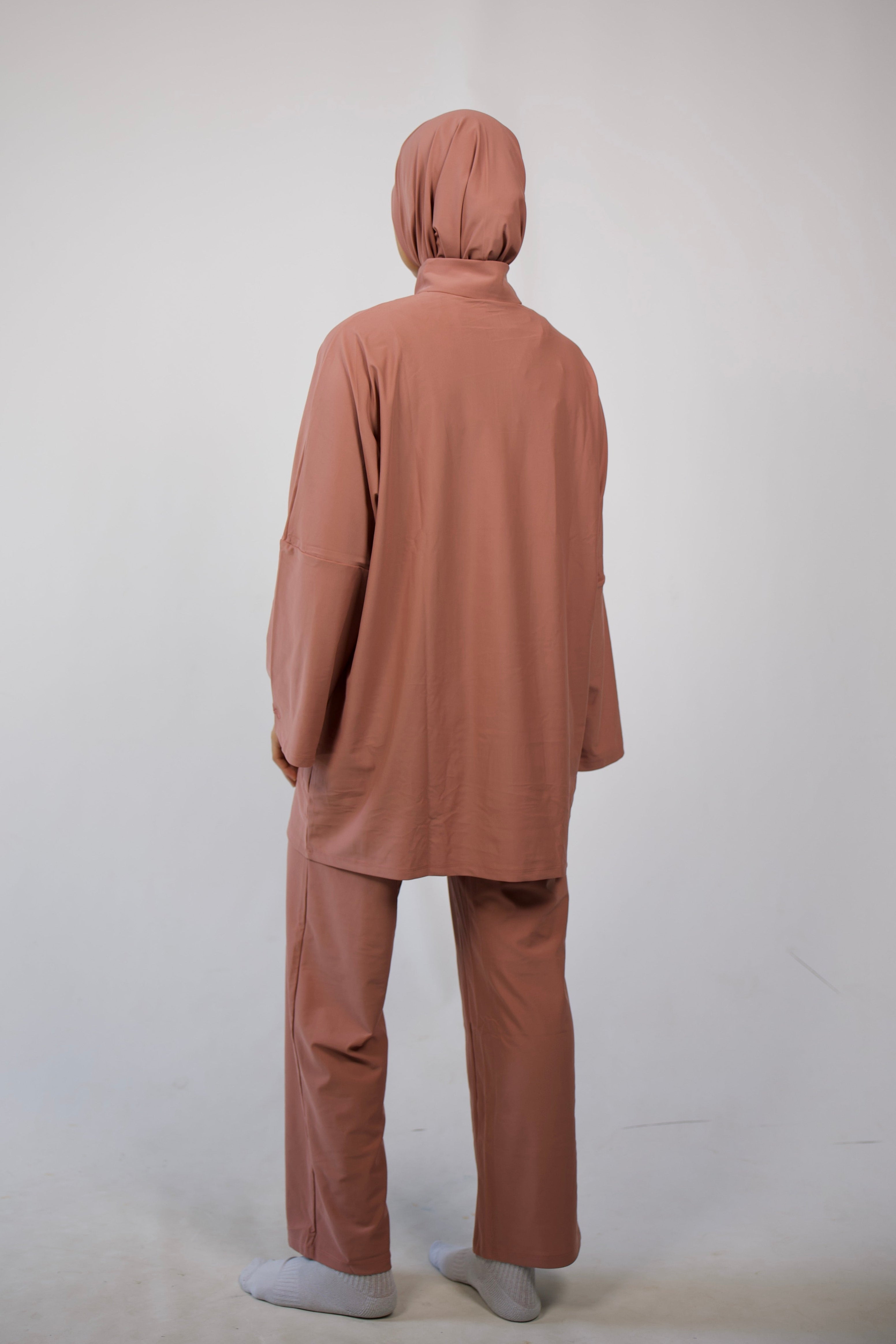 Women’s Full Coverage Modest Burkini Swimwear Set