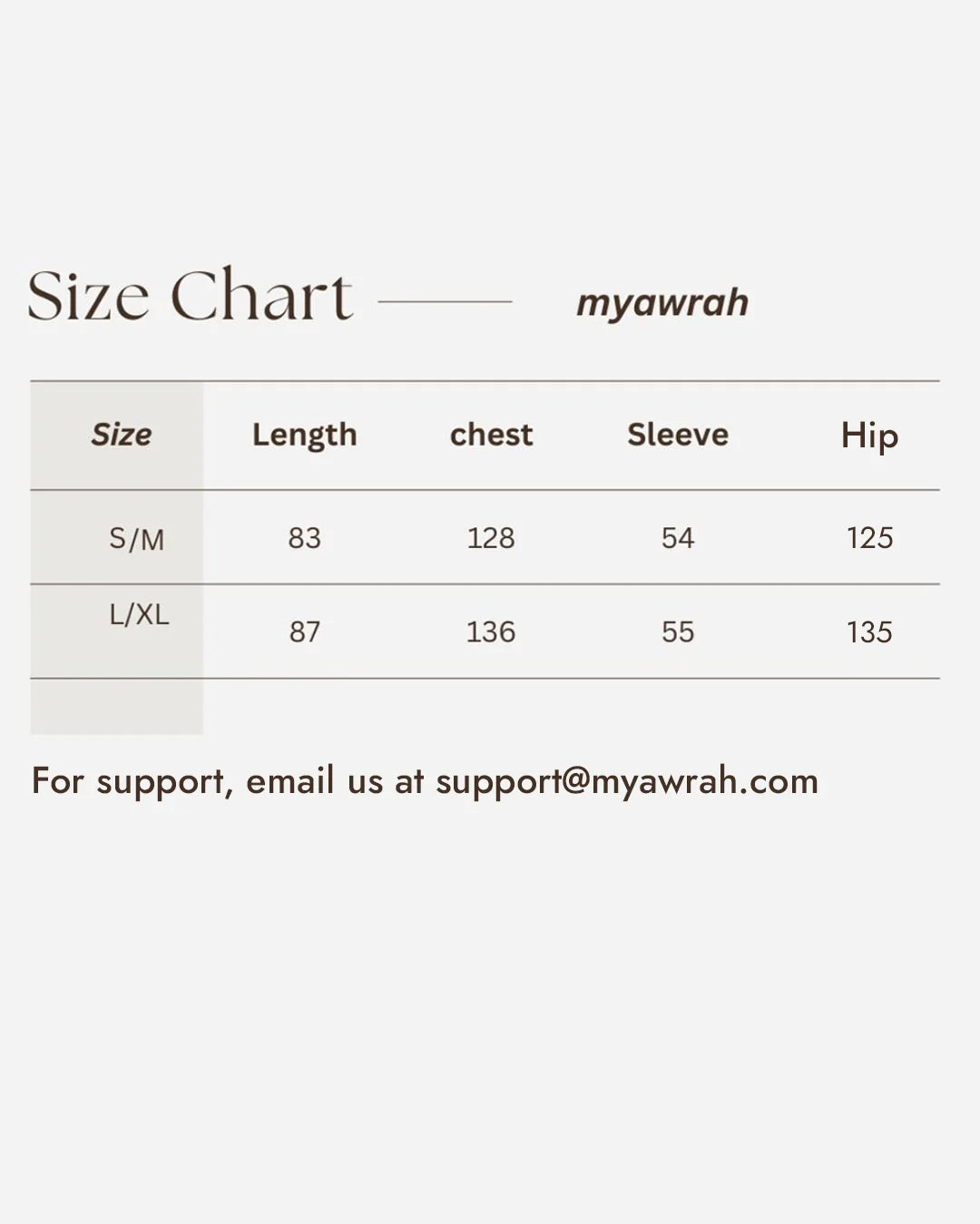 Oversized Modest Tee