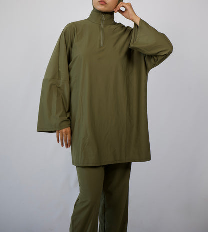 Women’s Full Coverage Modest Burkini Swimwear Set