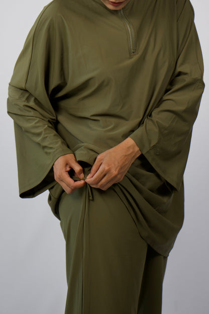 Women’s Full Coverage Modest Burkini Swimwear Set