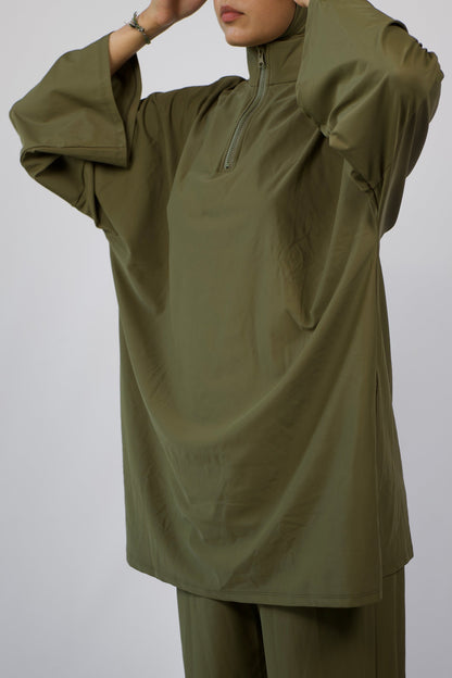 Women’s Full Coverage Modest Burkini Swimwear Set