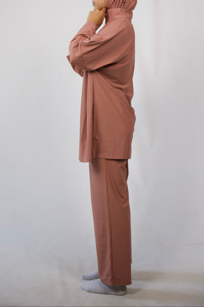 Women’s Full Coverage Modest Burkini Swimwear Set