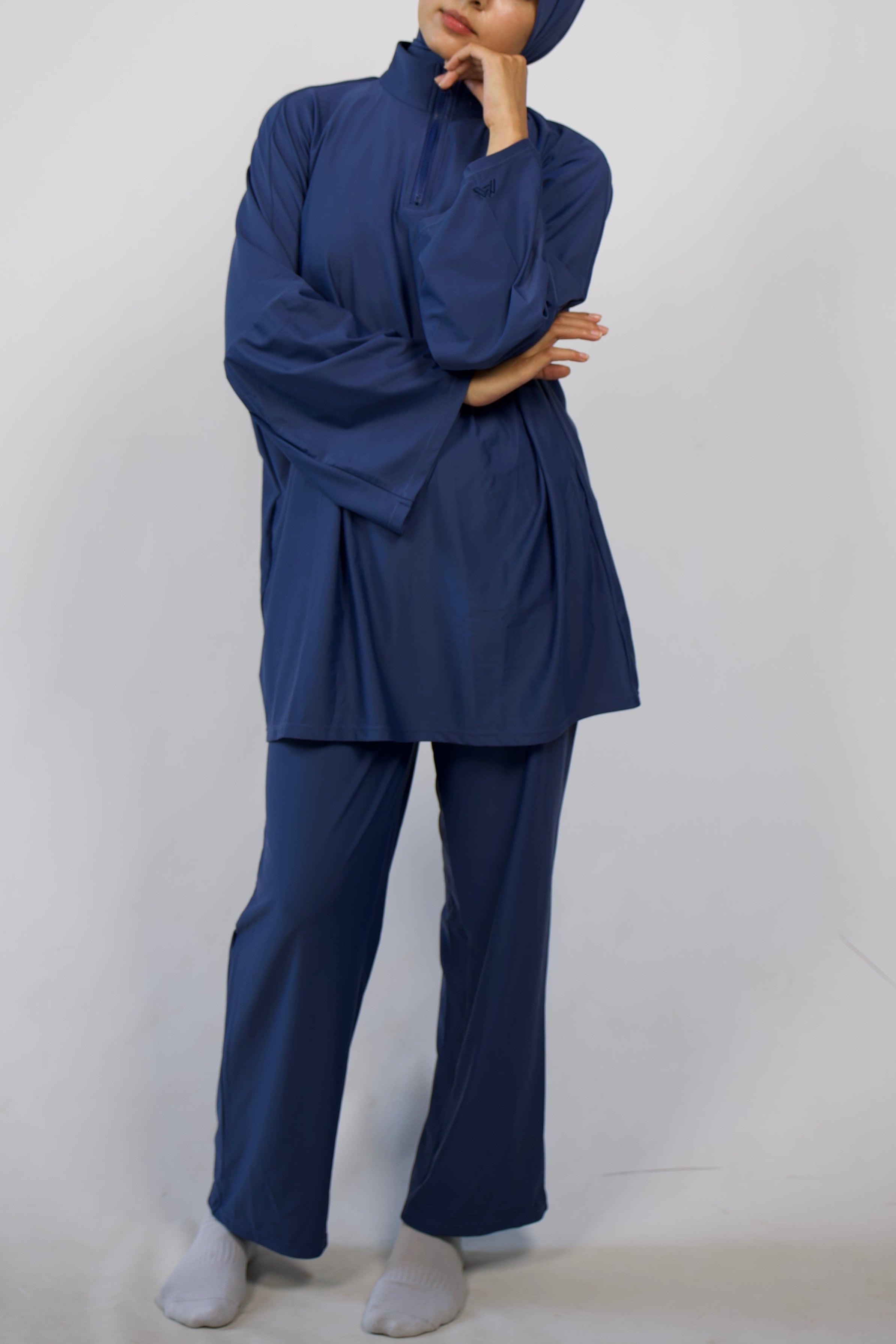 Women’s Full Coverage Modest Burkini Swimwear Set