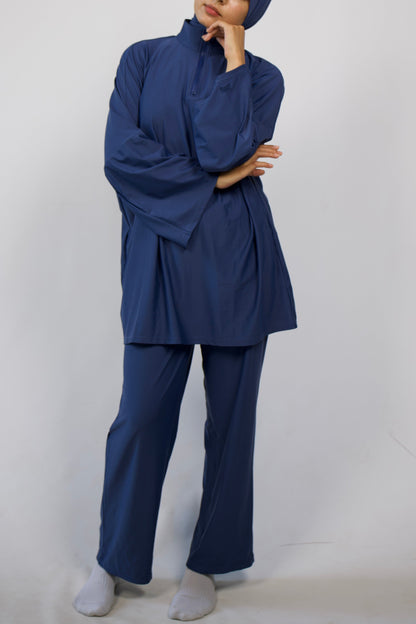 Women’s Full Coverage Modest Burkini Swimwear Set
