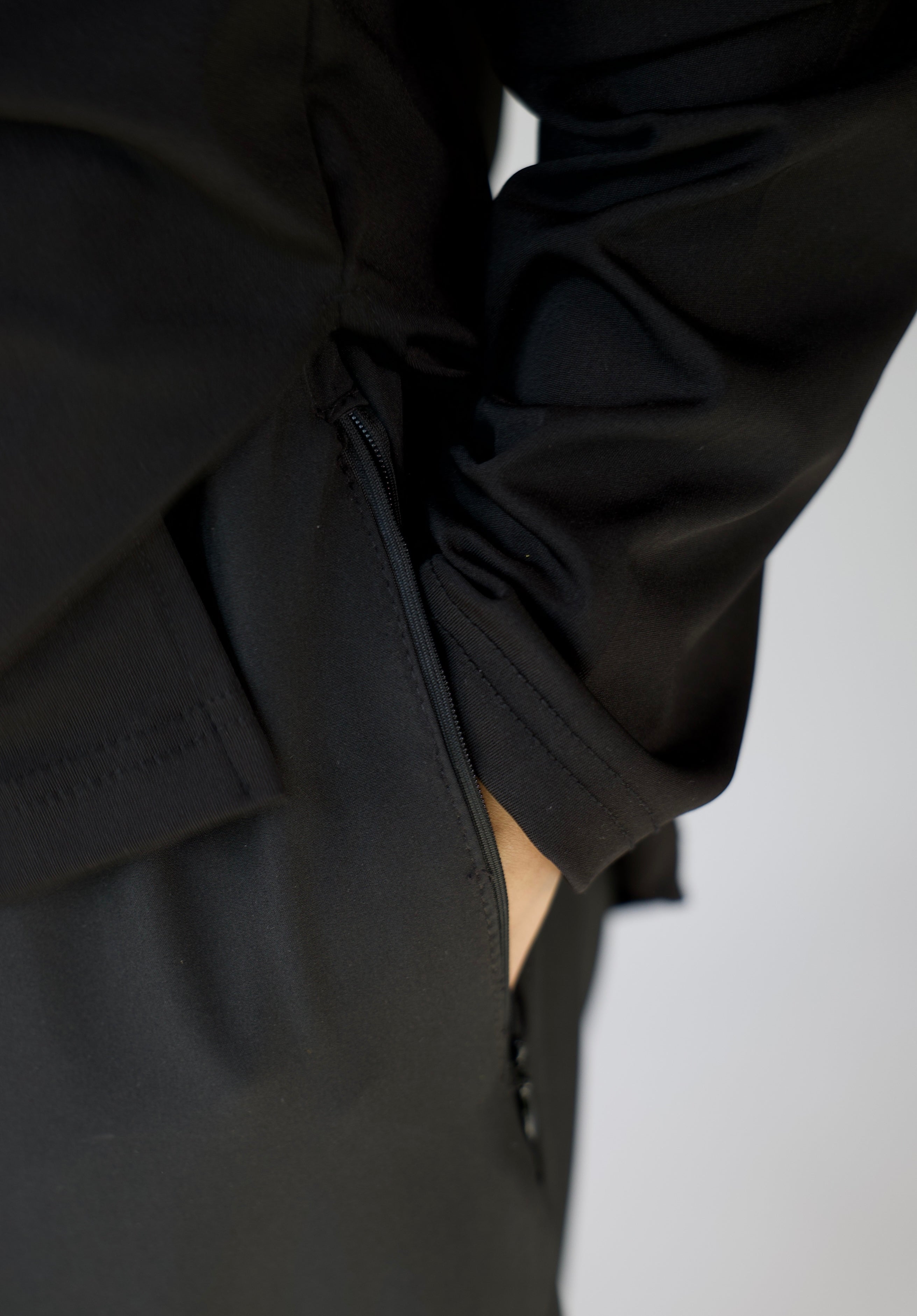 Black Modest Activewear Sports Trouser