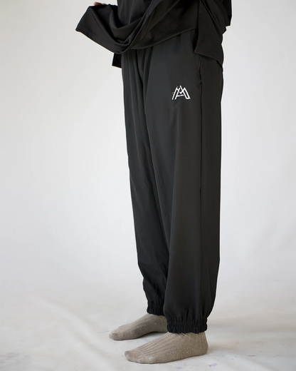 Black Modest Activewear Sports Trouser