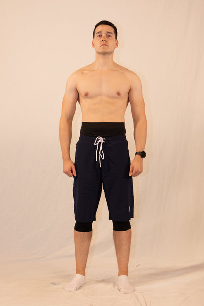 Mens halal shorts navy 