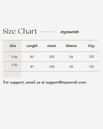 Oversized Modest Tee