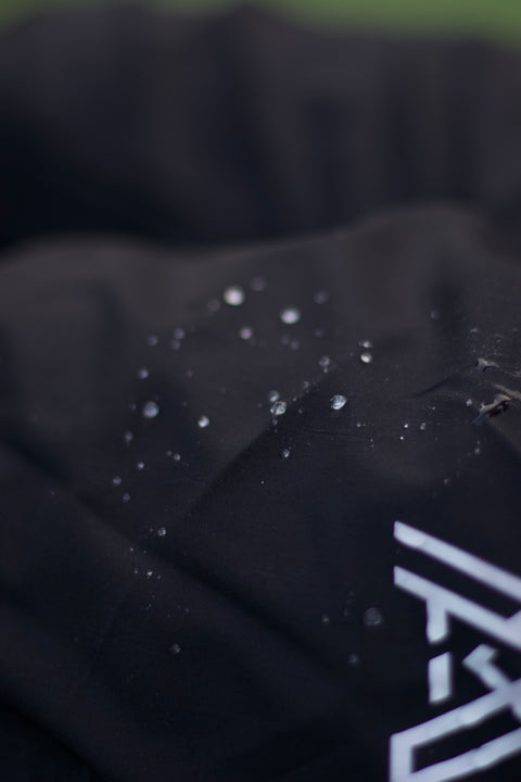 Water bubbles on halal shorts